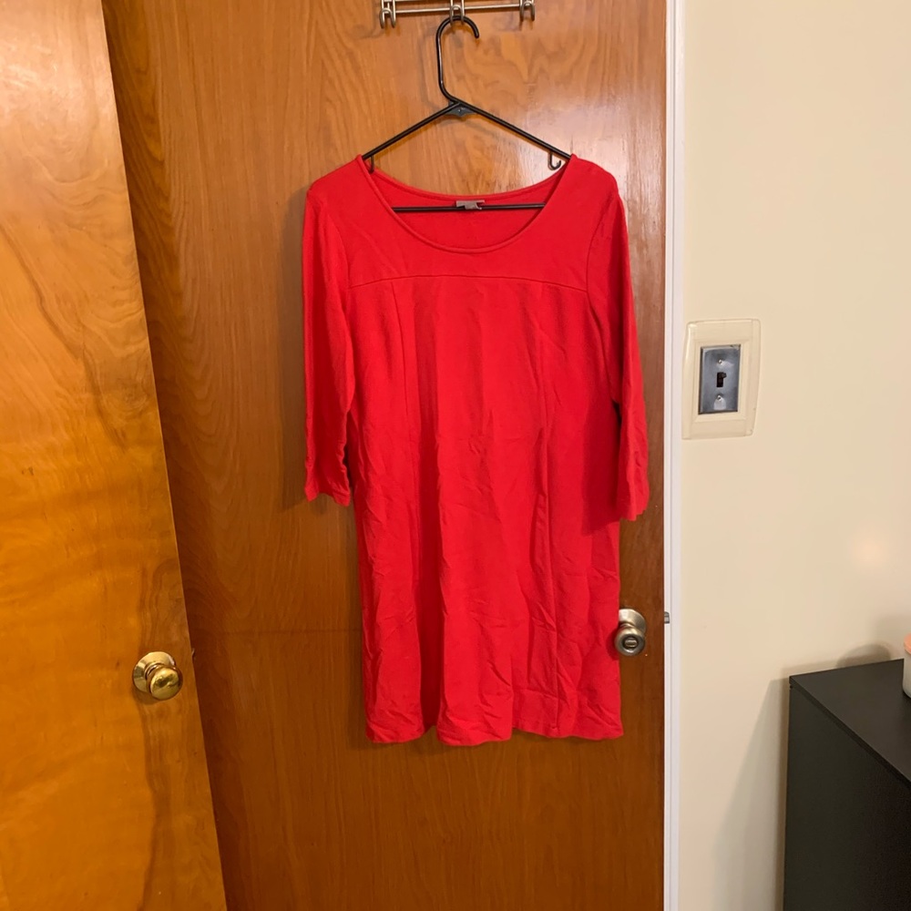 J Jill Red Dress